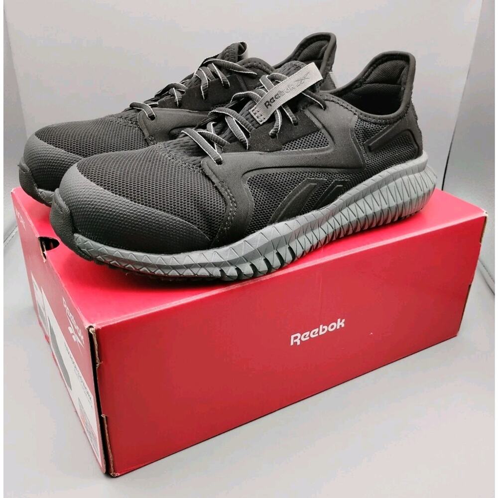 Reebok Flexagon 3.0 Composite Toe Women's 10M Black Athletic Work Shoes RB464